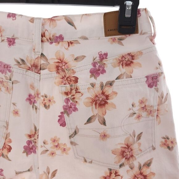 American Eagle Womens Size 6 Floral Mom Short - Picture 7 of 9